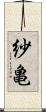 紗亀 Scroll