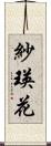 紗瑛花 Scroll