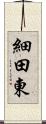 細田東 Scroll
