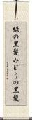 緑の黒髪 Scroll