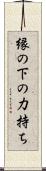 縁の下の力持ち Scroll