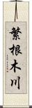 繁根木川 Scroll