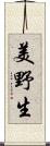 美野生 Scroll