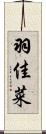 羽佳菜 Scroll