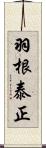 羽根泰正 Scroll