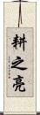 耕之亮 Scroll