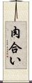 肉合い Scroll