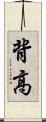 背高 Scroll