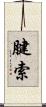 腱索 Scroll