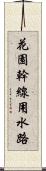 花園幹線用水路 Scroll