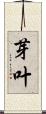芽叶 Scroll