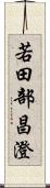 若田部昌澄 Scroll