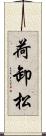 荷卸松 Scroll