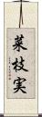 菜枝実 Scroll