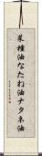 菜種油 Scroll