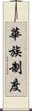 華族制度 Scroll