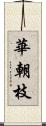 華朝枝 Scroll