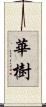 華樹 Scroll