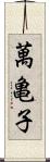 萬亀子 Scroll