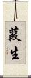 葭生 Scroll