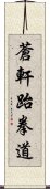 Ch\\\'ang Hon Taekwondo Scroll