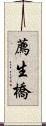 薦生橋 Scroll
