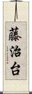 藤治台 Scroll