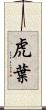 虎葉 Scroll