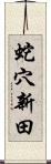 蛇穴新田 Scroll