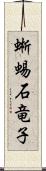 蜥蜴 Scroll