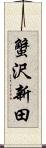 蟹沢新田 Scroll