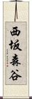 西坂森谷 Scroll