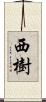 西樹 Scroll