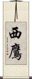 西鷹 Scroll