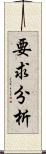 要求分析 Scroll
