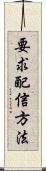 要求配信方法 Scroll
