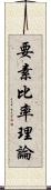 要素比率理論 Scroll