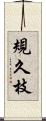 規久枝 Scroll