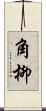 角柳 Scroll