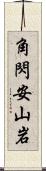 角閃安山岩 Scroll