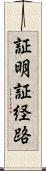 証明証経路 Scroll