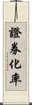 證券化率 Scroll