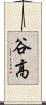 谷高 Scroll