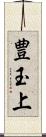 豊玉上 Scroll