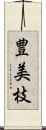 豊美枝 Scroll