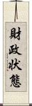 財政状態 Scroll