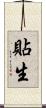 貼生 Scroll