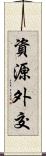 資源外交 Scroll