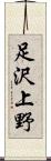 足沢上野 Scroll