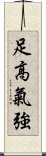 足高氣強 Scroll